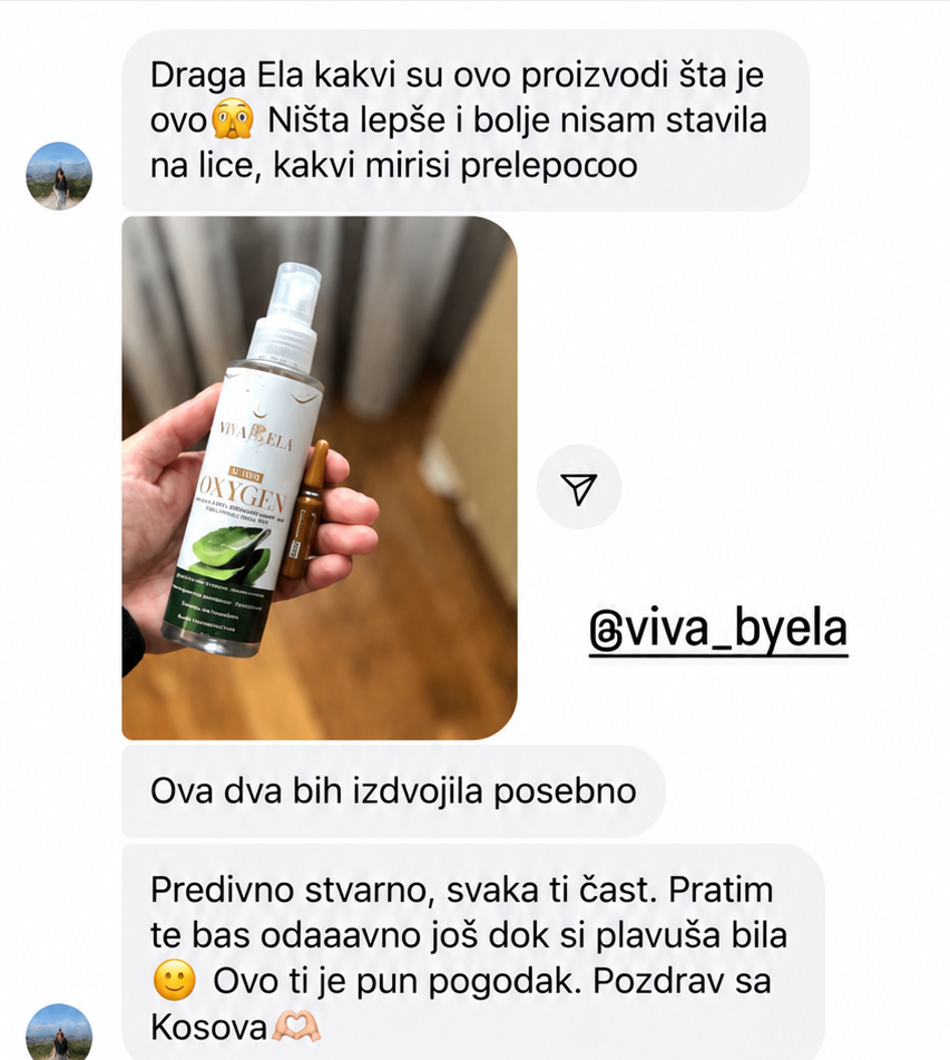 Aktivni kiseonik za lice i telo 150ml - Slika 13