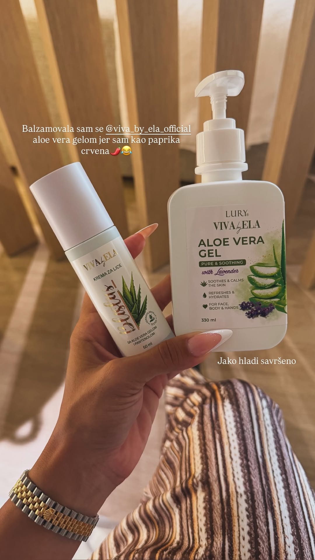 Aloe vera gel sa lavandom 330ml - Slika 2